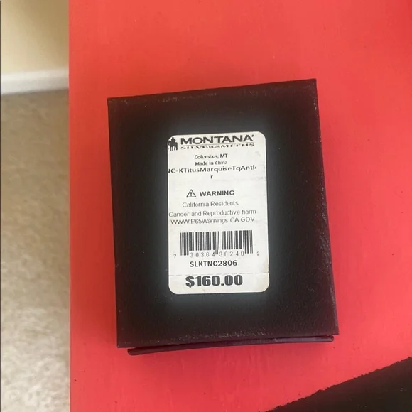 Silver and Turquoise antler Pendant Necklace - Picture 3 of 3